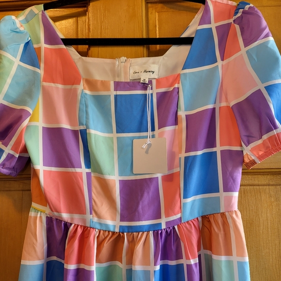 NWT Love & Harmony Block Party Dress - Picture 2 of 8